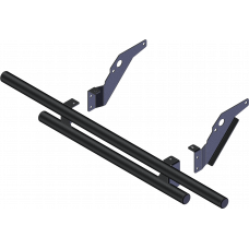 REAR BUMPER BLACK HON