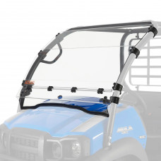 POLY FRONT WINDSHIELD FULL FIXED KAW