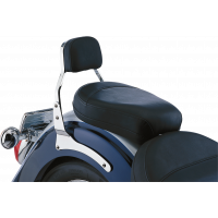 MINI SISSY BAR W/PAD CHROME HON SHADOW AERO 750 04-16