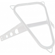 SPARE TIRE MOUNT MATTE WHITE PEARL POL
