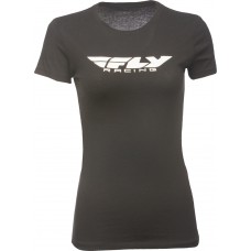 WOMEN'S FLY CORPORATE TEE BLACK 2X