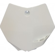 FRONT NUMBER PLATE WHITE