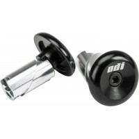 ALUMINUM BAR END PLUGS BLACK