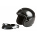 YOUTH OF-2Y OPEN-FACE HELMET BLACK YM