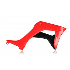 RADIATOR SHROUD HON RED/BLACK