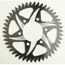 REAR CAT5 SPROCKET ALUMINUM 46T-520 BLK KAW