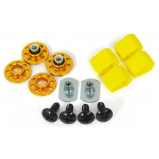 REPLACEMENT HARDWARE REBOUND BLACK/SILVER