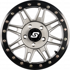 CLUTCH BDLK WHEEL 14X7 4/137 +10MM GUNMETAL/BLK