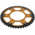 REAR STEALTH SPROCKET ALU/STL 47T-525 GLD TRI