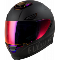 SENTINEL RECON HELMET MATTE BLACK/PURPLE CHROME 2X