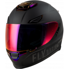SENTINEL RECON HELMET MATTE BLACK/PURPLE CHROME 2X