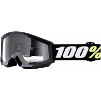 STRATA MINI GOGGLE BLACK CLEAR LENS