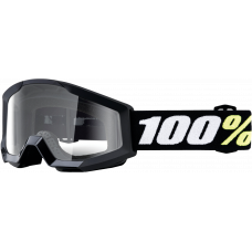 STRATA MINI GOGGLE BLACK CLEAR LENS STRATA MINI GOGGLE BLACK CLEAR LENS