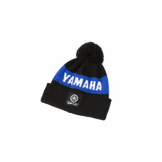 YAMAHA BEANIE STRIPE BLACK/BLUE