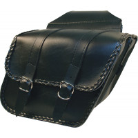 SADDLEBAG COMPACT SLANT BRAIDED 12