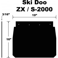 SNOWFLAP  SKI DOO ZX/S-2000 92-03