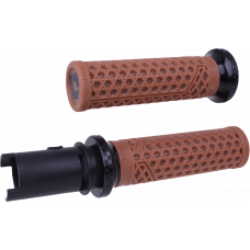 VAN'S LOCK-ON GRIPS GUM RUBBER/CHECKER CVO `23-24