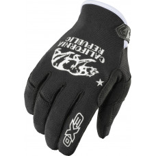 MOTO-FLEX GLOVES GOLDEN STATE BLACK/WHITE 2X