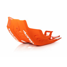 SKID PLATE ORANGE/WHITE