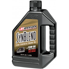 SYNTHETIC BLEND MOTOR OIL 4T 15W50 1L 12/CASE SYNTHETIC BLEND MOTOR OIL 4T 15W50 1L 12/CASE
