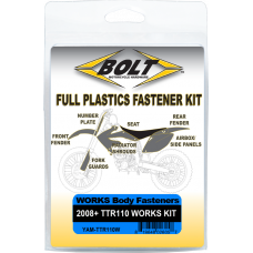 WORKS BODY WORK FASTENER KIT YAM TTR110