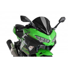WINDSCREEN Z-RACING BLACK KAW