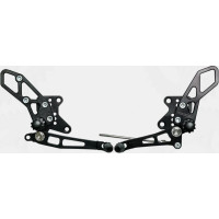 REAR SET COMPLETE BLK KAW REAR SET COMPLETE BLK KAW