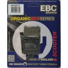 BRAKE PADS SFA257/2 ORGANIC