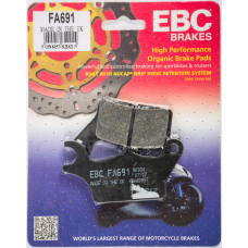 BRAKE PADS FA691 ORGANIC