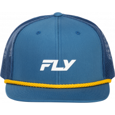 FLY TRUCKER HAT BLUE/YELLOW