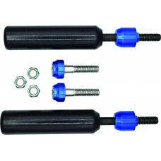 SHOCK MOUNT SLIDERS BLUE DYNA 09-17 SHOCK MOUNT SLIDERS BLUE DYNA 09-17