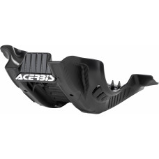 SKID PLATE W/LINKAGE GUARD BLACK/WHITE