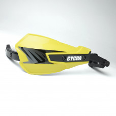 HAND GUARD UNIVERSAL U-CLAMPS VORTEX YELLOW