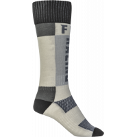 YOUTH MX SOCKS THICK GREY/BLACK