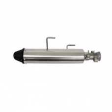 SINGLE SLIP-ON SYSTEM W/ PERFORMANCE MUFFLER BLK TIP