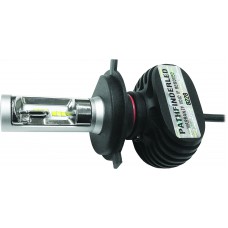 RUGGED FANLESS LED H4 BULB 4000LM