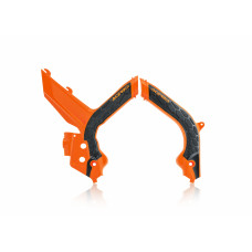 X-GRIP FRAME GUARDS ORANGE/BLACK