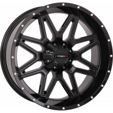 ST7 WHEEL 20X9 5+4 (0MM) 4/137 & 4/156 GLOSS BLACK