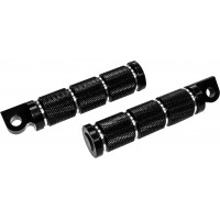 RIDER FOOTPEGS RETRO BLACK 86-17