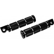 RIDER FOOTPEGS RETRO BLACK 86-17