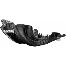 SKID PLATE W/LINKAGE GUARD BLACK/WHITE