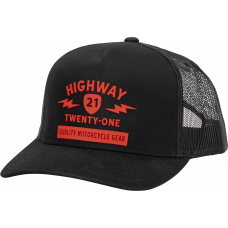 SPARK HAT BLACK/RED