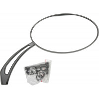 OVAL ARROW MIRROR BLACK