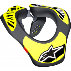YOUTH NECK SUPPORT BLACK/YELLOW