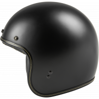 .38 RETRO HELMET MATTE BLACK 2X