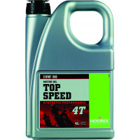TOP SPEED MOTOR OIL 15W50  4T 4L (4/CASE  SOLD EA)