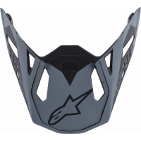 M10/M8 HELMET VISOR MATTE META BLACK