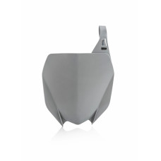 FRONT NUMBER PLATE GREY