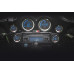 HD-02 SERIES GAUGE KIT SILVER BEZEL OIL TEMP