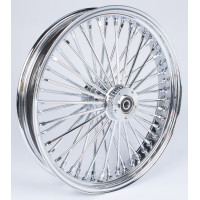 FR 48-SPK DD CHROME 21X3.5 WG-HUB 3/4